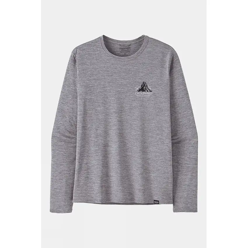 Patagonia Mens Capilene Cool Daily Graphic Long Sleeve T- Shirt - Lands