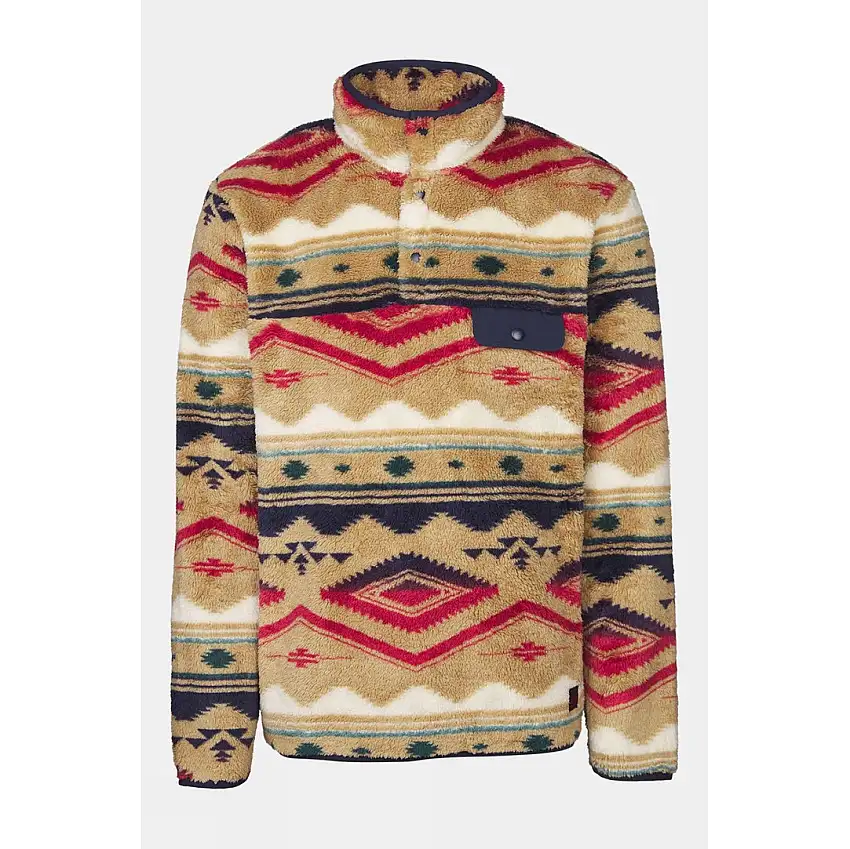 Ayacucho Mens Colorado High Loft Snap Fleece
