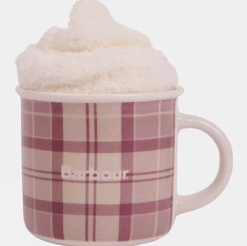 Barbour Womens Mug And Sock Gift Set