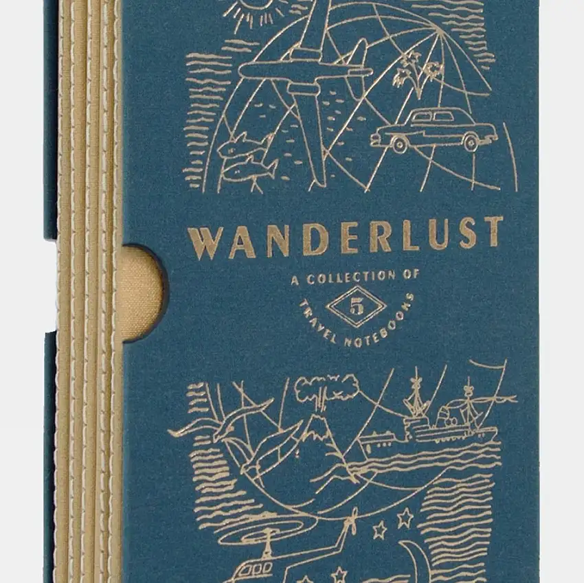 Designworks Ink Wanderlust Travel Planners (5 Pack)