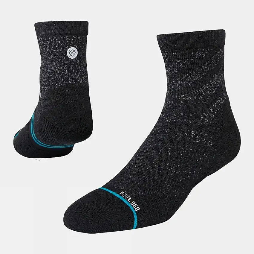 Stance Unisex Run Light Quarter Socks
