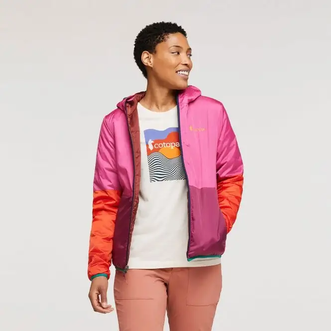 Womens Teca Calido Hooded Jacket-048985