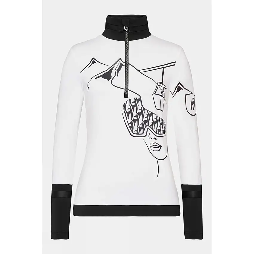 Toni Sailer Sports Womens Amie Gondola Half Zip Top