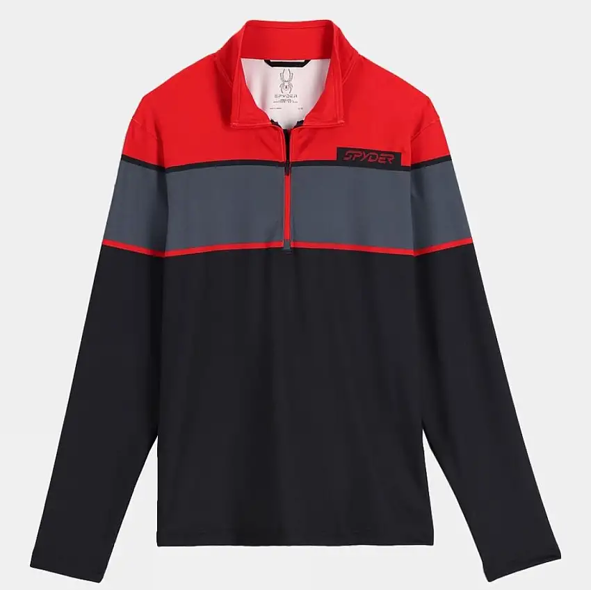 Spyder Mens Spirit Of '78 Half Zip Tee